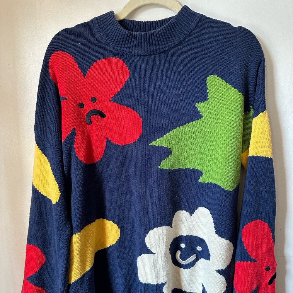 Lazy Oaf Happy/Sad Sweater (Small)